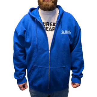 Great Beard Full Zip Hoodie